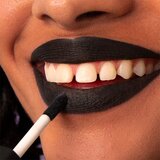 3INA The Longwear Lipstick dugotrajni tekući ruž za usne nijansa 900 - Black 6 ml | shoptok.hr