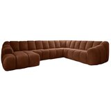 Miuform Kutna garnitura boja terakote (s desnim kutom/u obliku slova "U") Shell – | shoptok.hr