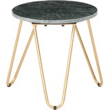  Stolić za kavu zeleni 40x40x40 cm pravi kamen mramorne teksture | Eponuda.com