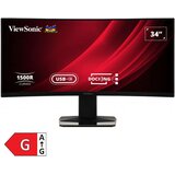 Viewsonic VG3419C 86,36cm (34") UWQHD VA 120Hz DP/HDMI/LAN/USB-C HDR10 KVM Freesync ukrivljen monitor | Shoptok.si