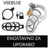 Addicted Toys Locked Kletka Za Penis Addicted Toys Silver Lock (m) | Shoptok.si