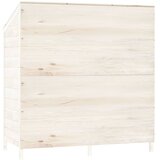  Vrtno spremište bijelo 102 x 52 x 112 cm od masivne jelovine | shoptok.hr