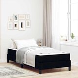  s opruga kutije Crna 100 x 200 cm tkanina | shoptok.hr