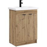 vidaXL Komplet pohištva za kopalnico Artisan hrast 78,5 x 37,5 x 81 cm, (5000245607) | Shoptok.si