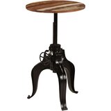 Barska barski stol od masivnog obnovljenog drva 60 x (76 - 110) cm | shoptok.hr