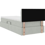  s od storage Svijetlo siva 90 x 190 cm Baršun | shoptok.hr