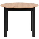 MID.YOU Jedilna miza , črna, hrast artisan | Shoptok.si