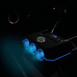  12V-24V LED avto polnilec in razdelilec 4x USB Quick Charge 3.0 LCD | Shoptok.si