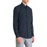 Antony Morato Srajce z dolgimi rokavi LONDON SLIM FIT MMSL00691-FA400078 Modra Cene
