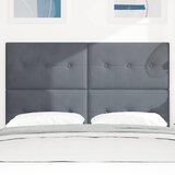  Uzglavlje Tamno siva 144 cm Baršun | shoptok.hr
