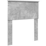  Okvir za krevet s uzglavljem Betonska siva 75 x 190 cm | shoptok.hr