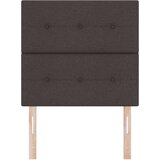  Naslon za glavu s gumbićima tamnosmeđi 100 cm Tkanina | shoptok.hr