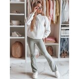 DStreet Bluza damska oversize z kapturem MINMIN LOVE szara | Shoptok.si
