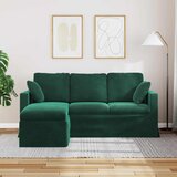 SOFA Tamnozelena 178 x 134 x 80 cm Baršun | shoptok.hr