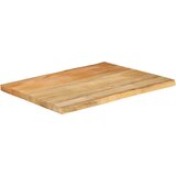 vidaXL Mizna plošča 70x60x2,5 cm naraven rob trden mangov les, (21410977) | Shoptok.si