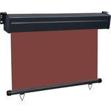 Balkonska bočna tenda 100 x 250 cm smeđa | shoptok.hr