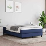  s oprugama i madracem plavi 120 x 200 cm od tkanine | shoptok.hr