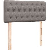 vidaXL Krevet s oprugama i madracem smeđesivi 90x200 cm od tkanine | shoptok.hr