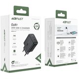 Acefast punjač GaN Type C QC3.0 PD30W A21 crni | shoptok.hr