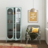 Støraa Svijetlo plava metalna vitrina 80x186x40 cm Luna – | shoptok.hr