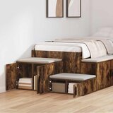 Ormarić za pohranu 2 pcs Dimljeni hrast 127 x 41 x 40 cm | shoptok.hr