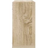  Kockaste zidne police 4 kom boja hrasta sonome 30 x 15 x 30 cm | shoptok.hr