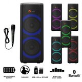 N-gear karaoke Let Go Party 72, 45W, BT, discoLED, 1*žičani mikrofon | shoptok.hr
