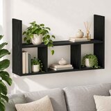  Polica na zidu Crni hrast 78,5 x 17 x 45 cm Konstruirano drvo | shoptok.hr