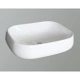 AQUAART nasadni umivaonik Vis (54 x 42 cm, Nema, bez izljeva, Bijela boja)