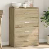 vidaXL Komoda sonoma hrast 60x31x84 cm inženirski les Cene