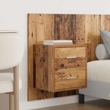  Uzglavlje s ormarićem Zidne 3 pcs Staro drvo Konstruirano drvo | Eponuda.com