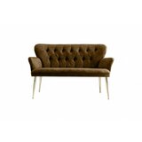 Atelier Del Sofa sofa dvosed paris gold metal brown Cene