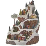 Smučarska krajina z adapterjem 33 x 31 x 46 cm