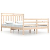 Furnova Posteljni okvir iz trdnega lesa 140x200 cm, (21944257) | Shoptok.si