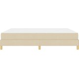  s opruga kutije s uzglavljem Krema 180 x 200 cm tkanina | shoptok.hr