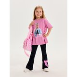 Sinsay Pamučne flare tajice Barbie | shoptok.hr