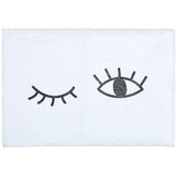 Really Nice Things Bijela kupaonska prostirka s dodatkom pamuka Eyes, 40 x 60 cm Cijene