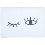 Really Nice Things Bijela kupaonska prostirka s dodatkom pamuka Eyes, 40 x 60 cm