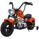  Dječji motocikl na akumulator Chopper Warrior, narančasti Slike