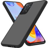 Cadorabo Xiaomi RedMi NOTE 11 PRO+ in matirana črna barva - Hibridni zaščitni ovitek s TPU silikonom v notranjosti in matirano plastično zadnjo stranj, (20860231) | Shoptok.si