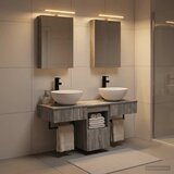  Set ormarića za kupaonicu 5 kom. Siva Sonoma Konstruirano drvo | shoptok.hr