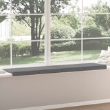  Jastučić za klupu 4 kom. Mikrovlakna Tamnosiva Dubina 35 cm | shoptok.hr