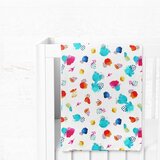  Summer YellowBlueOrange Baby Blanket Cene