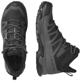 Moški pohodni čevlji X Ultra 4 Mid GTX Black/Magnet/Pearl Blue 44 2/3