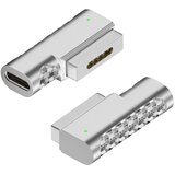 INF Adapter USB-C na MagSafe 2 za MacBook, PD sprožilec, srebrn, (5000276516) | Shoptok.si