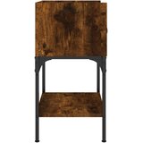  Noćni ormarić boja hrasta 40,5x31x60 cm od konstruiranog drva | Eponuda.ba
