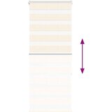 vidaXL Zebra senčilo bež marmor 65x150 cm tkanina širina 60,9 cm | Shoptok.si