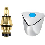 Rosan gornji deo 3/8"-sa ruč., plava-plast.hrom PGDK38P | Eponuda.com