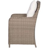 Poli 3057801 9 Piece Outdoor Dining Set with Cushions Poly Rattan Brown (4x44148+310143) | shoptok.hr