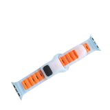 INF Jelly silikonski pašček, združljiv z Apple iWatch 49mm, udoben Orange, (5000369158) | Shoptok.si